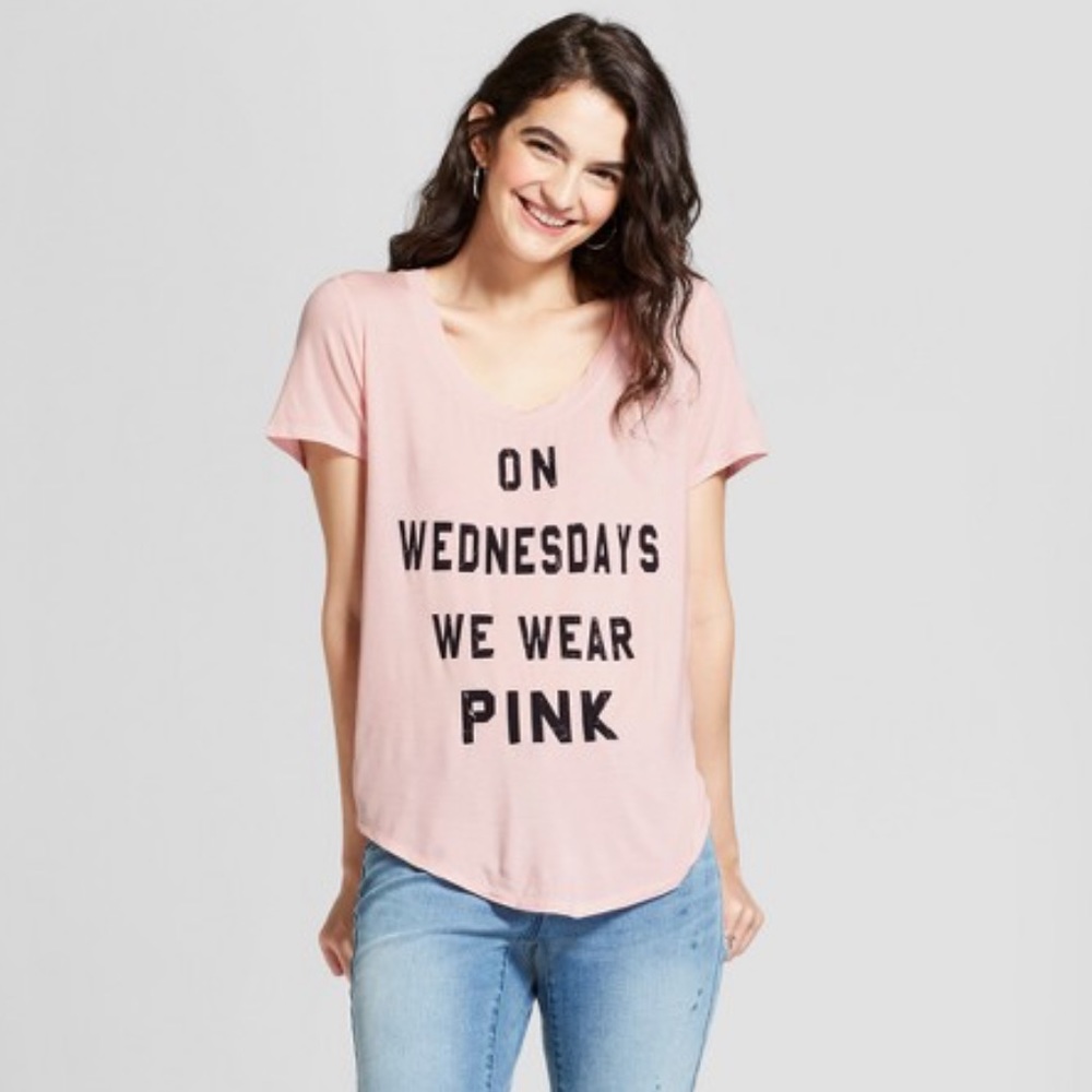 Mean Girls PINK On Wednesday’s We Wear Pink